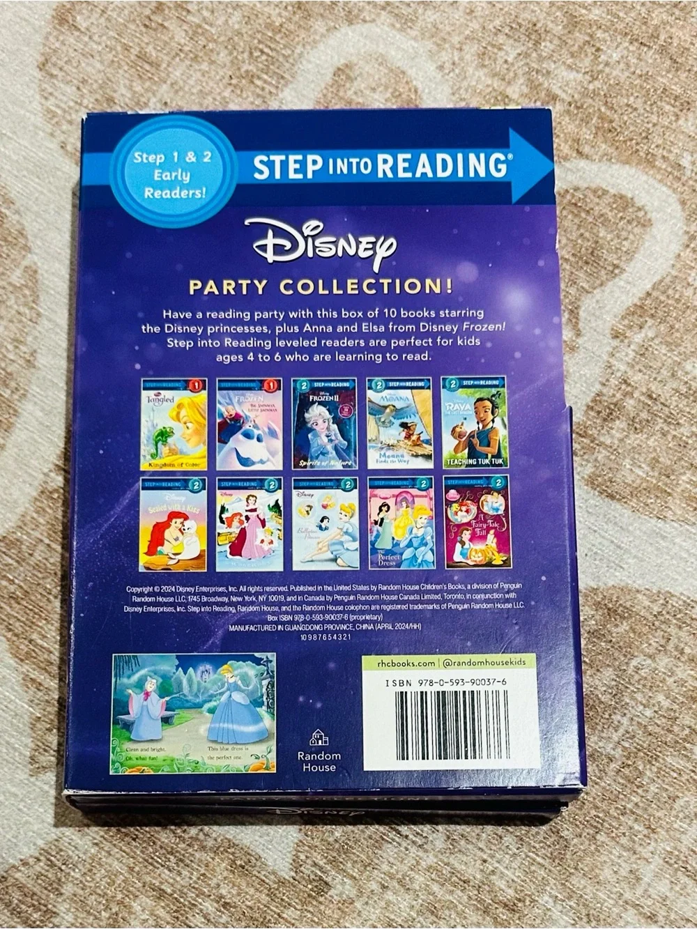 Disney Step Into Reading Book Set - 10 Books